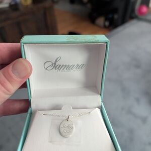 Sterling Silver 'Sisters' Necklace